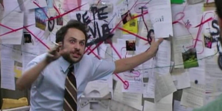 Charlie Comes Up With A Conspiracy