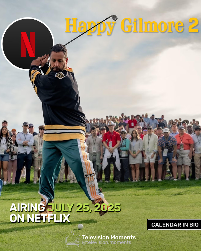 ⛳ Happy Gilmore – Adam Sandler’s legendary golfer is back for another round