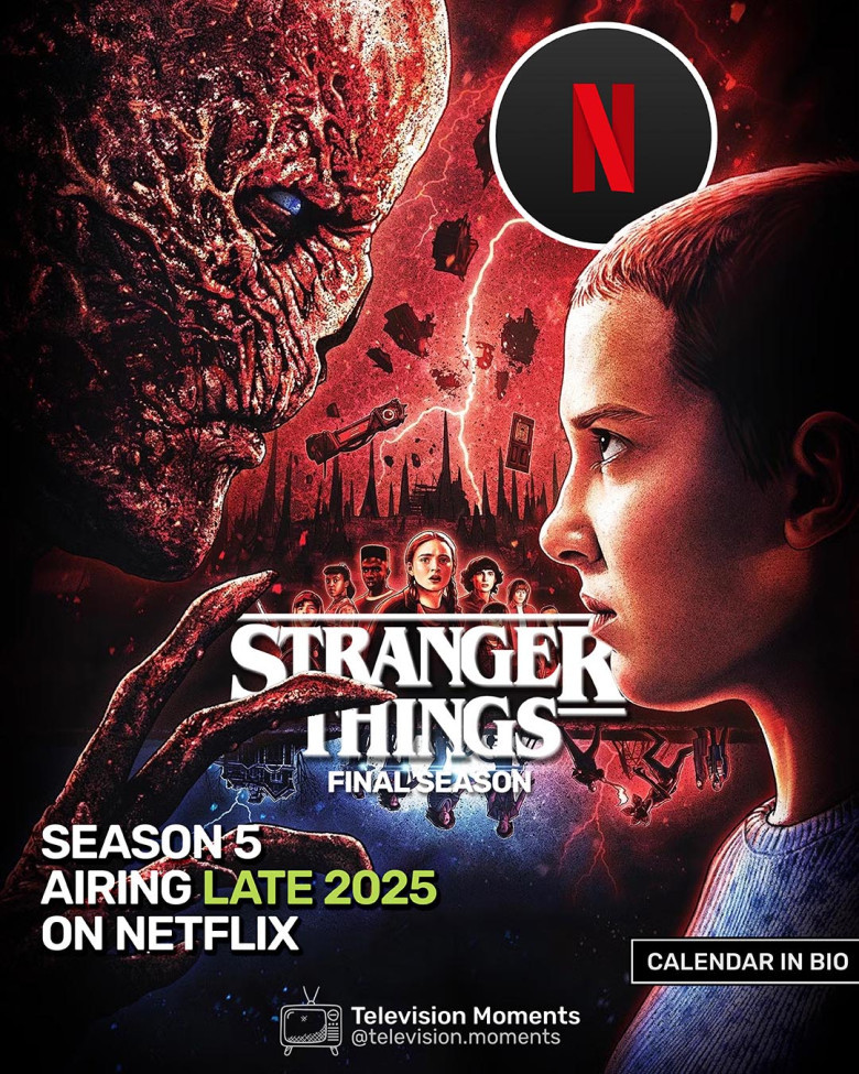 🔺 Stranger Things – The final season. The end begins.