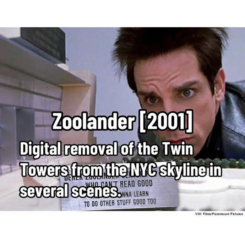 The film’s original ending was set atop the World Trade Center. Following the attacks, the finale was reshot at the Statue of Liberty, changing not only the backdrop but also some of the dialogue to match the new tone.