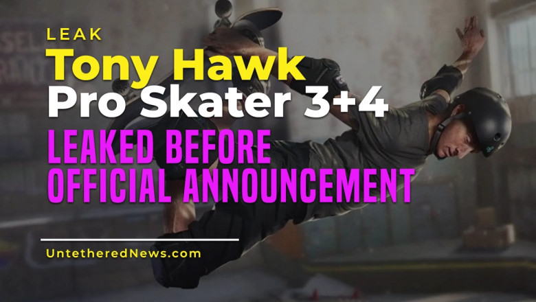 Tony Hawk's Pro Skater 3 + 4 Leaked Ahead of Official Announcement