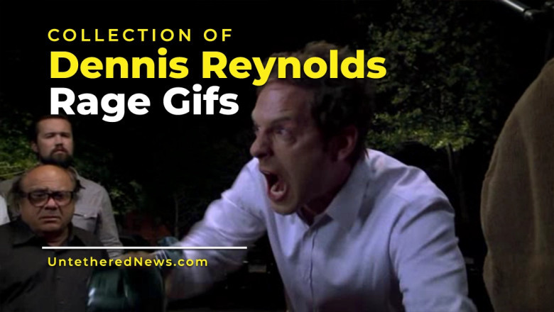 Collection of Dennis Reynolds Rage Gifs