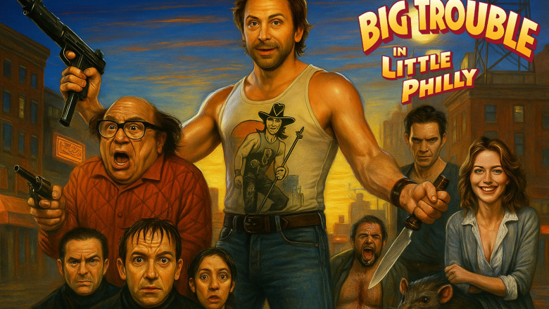 Big Trouble in Little Philly: The Ultimate Always Sunny x 80s Cult Film Mashup