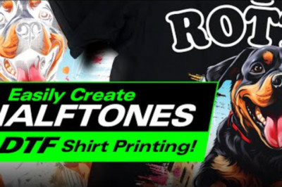 Easily Create Halftones in Photoshop for DTF, DTG and Silkscreen Shirt Printing