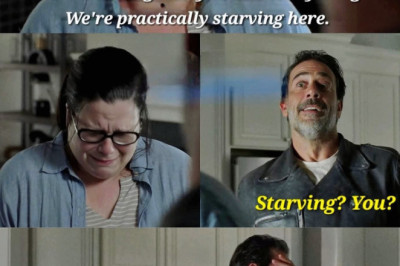 Negan didn't hold back